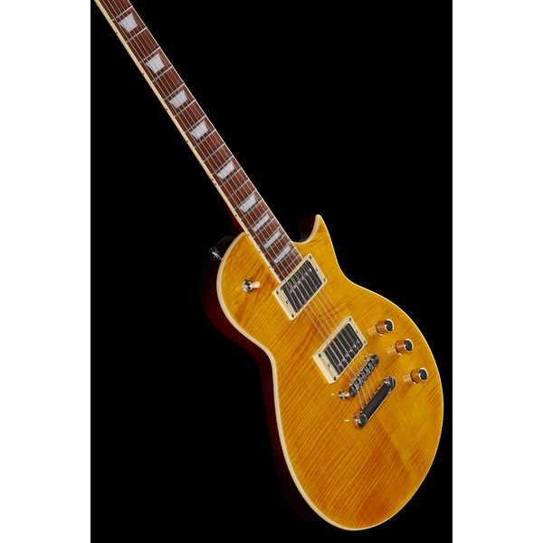 Avis guitare électrique Harley Benton SC-Custom III Lemon Flame