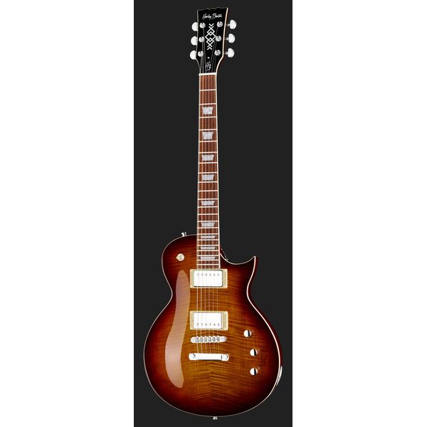 Avis guitare électrique Harley Benton SC-Custom III Desert Burst