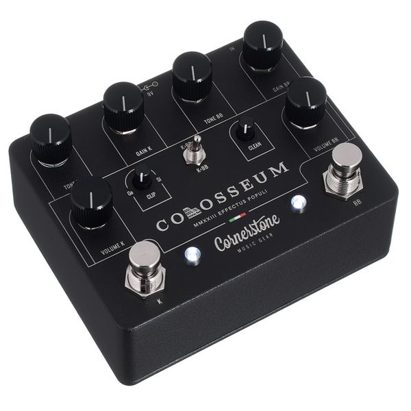 Avis pédale d'effet Cornerstone Colosseum LTD Black Overdrive