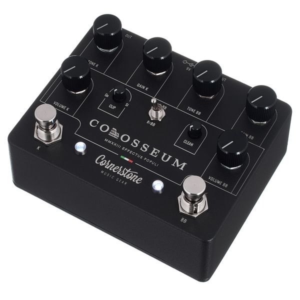 Avis pédale d'effet Cornerstone Colosseum LTD Black Overdrive