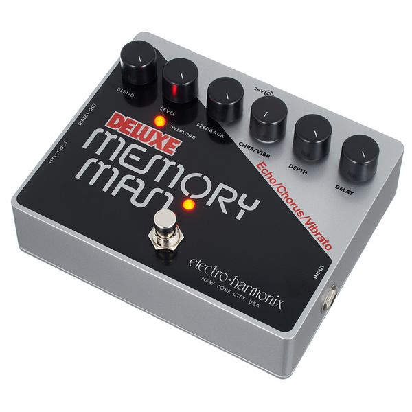 Avis sur Electro Harmonix Deluxe Memory Man - Test pédale d'effet