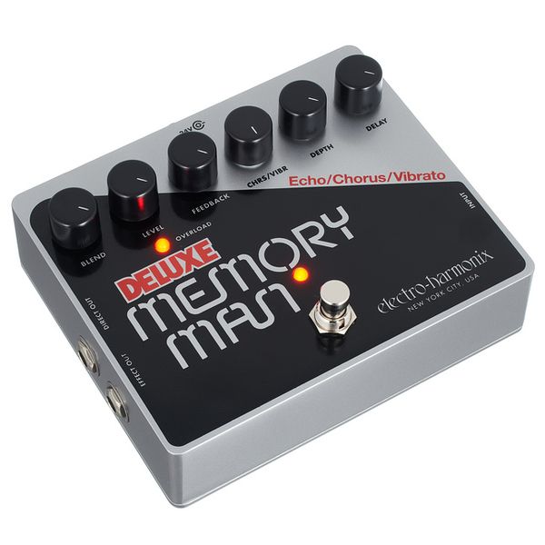 Avis sur Electro Harmonix Deluxe Memory Man - Test pédale d'effet