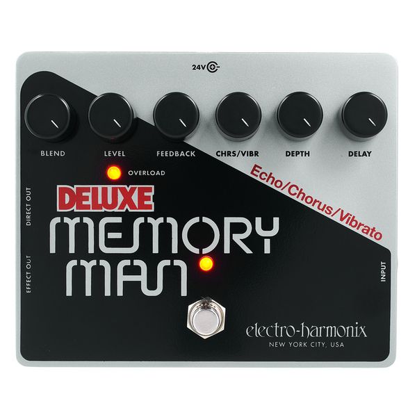 Avis sur Electro Harmonix Deluxe Memory Man - Test pédale d'effet