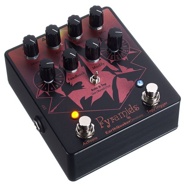 Avis sur EarthQuaker Devices Pyramids Solar Eclipse - Test pédale d'effet