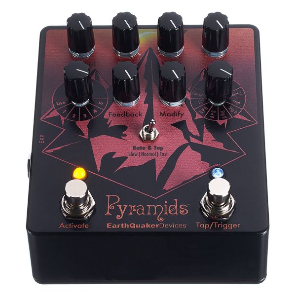 Avis sur EarthQuaker Devices Pyramids Solar Eclipse - Test pédale d'effet