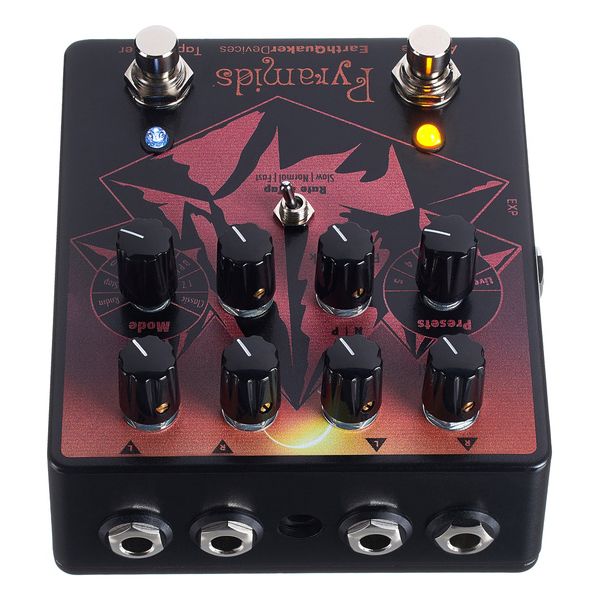 Avis sur EarthQuaker Devices Pyramids Solar Eclipse - Test pédale d'effet