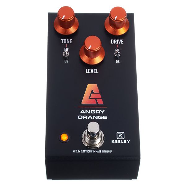 La pédale d'effet Keeley Angry Orange Distortion & Fuzz : Notre avis