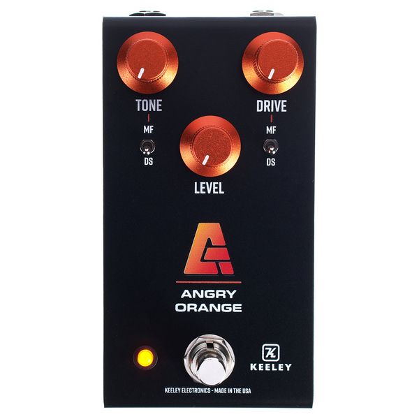 La pédale d'effet Keeley Angry Orange Distortion & Fuzz : Notre avis