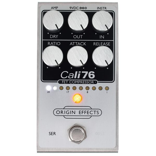 Avis sur Origin Effects Cali76 V2 FET Compressor - Test pédale d'effet