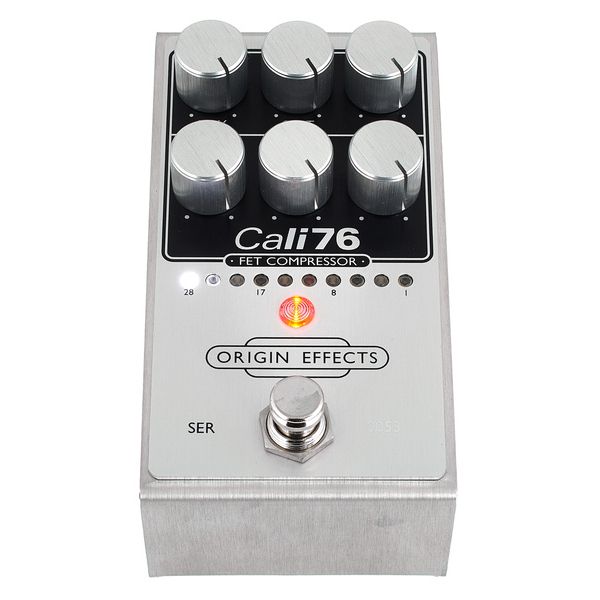 Avis sur Origin Effects Cali76 V2 FET Compressor - Test pédale d'effet