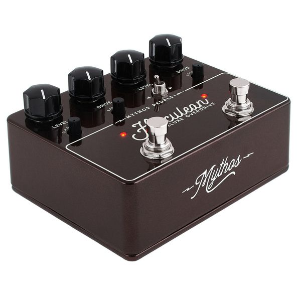 La pédale d'effet Mythos Pedals Herculean Dual Overdrive : Notre avis