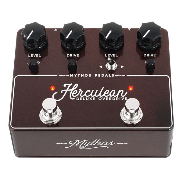 La pédale d'effet Mythos Pedals Herculean Dual Overdrive : Notre avis