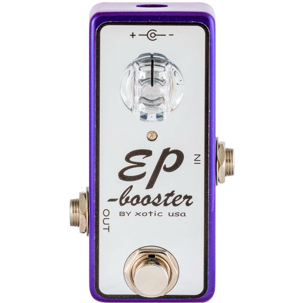 Xotic EP Booster 15th ann Ltd Purple - Avis sur cette pédale d'effet