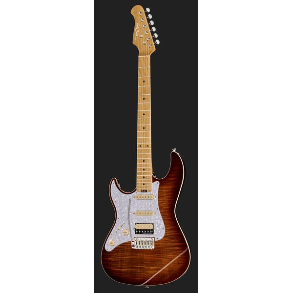 Avis sur Harley Benton ST-Modern MN HSS LH FBB - Test guitare électrique