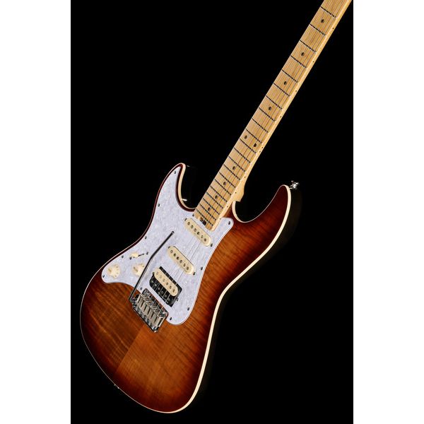 Avis sur Harley Benton ST-Modern MN HSS LH FBB - Test guitare électrique