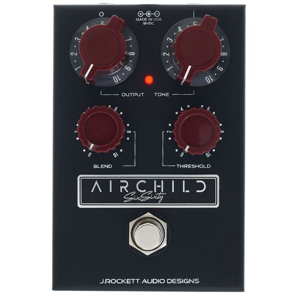 Avis sur J. Rockett Audio Designs Airchild Six Sixty Compressor - Test pédale d'effet