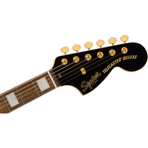 La guitare électrique Squier LE Paranormal Tele Dlx BLK : Notre avis