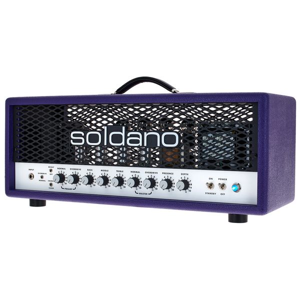 Avis sur Soldano SLO 100 Purple Head - Test ampli guitare