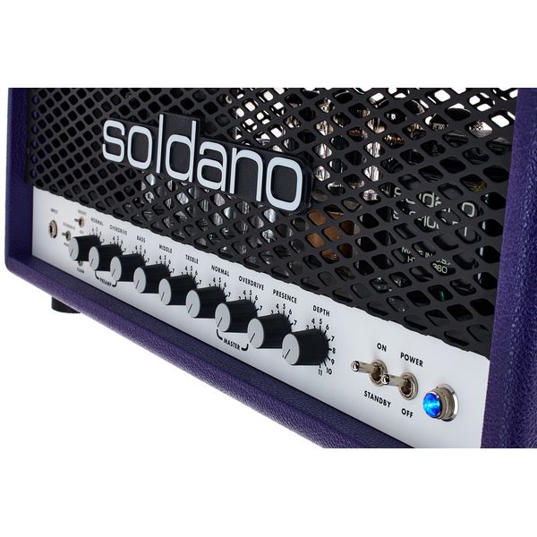 Avis sur Soldano SLO 100 Purple Head - Test ampli guitare