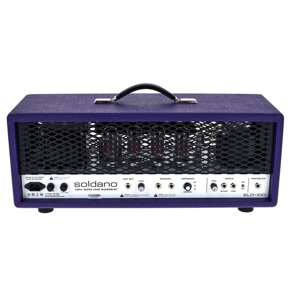 Avis sur Soldano SLO 100 Purple Head - Test ampli guitare