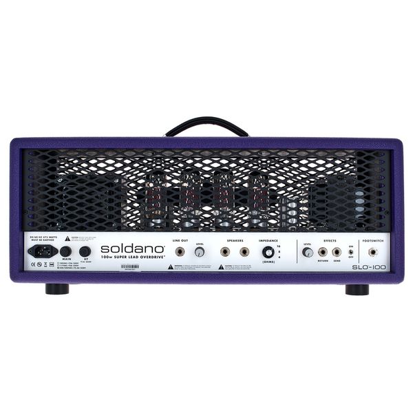 Avis sur Soldano SLO 100 Purple Head - Test ampli guitare