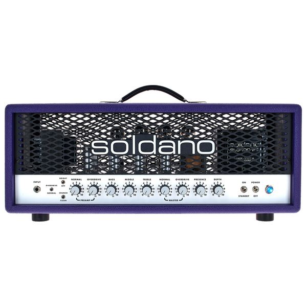 Avis sur Soldano SLO 100 Purple Head - Test ampli guitare