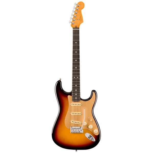 Avis guitare électrique Fender Am Ultra II Strat EB UBST