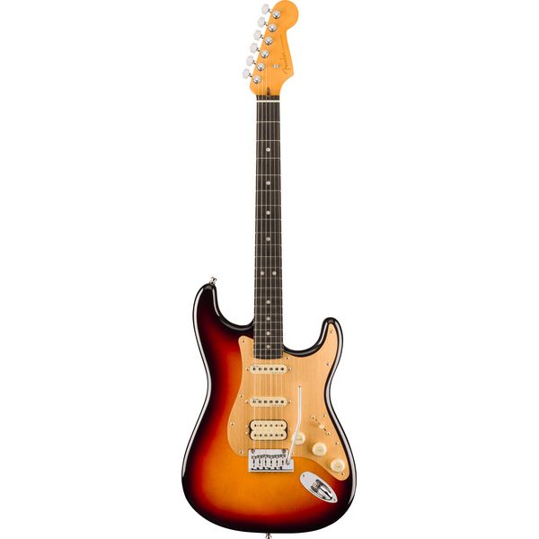 Avis sur Fender Am Ultra II Strat HSS EB UBST - Test guitare électrique