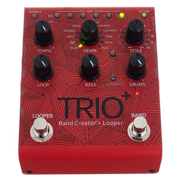 Avis sur Digitech 70th Anniv. Trio+ Band Creator - Test pédale d'effet