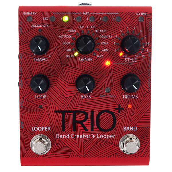 Avis sur Digitech 70th Anniv. Trio+ Band Creator - Test pédale d'effet