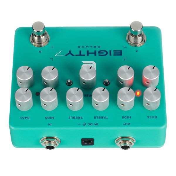 La pédale d'effet LPD Pedals Eighty7 Deluxe Dual Overdrive : Notre avis