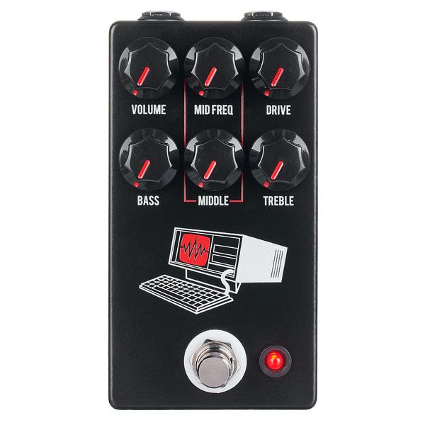 La pédale d'effet JHS Pedals Hard Drive - Distortion Black : Notre avis