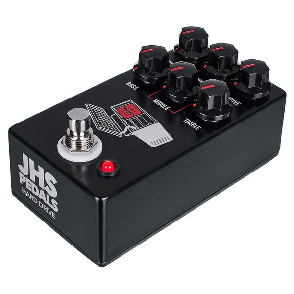 La pédale d'effet JHS Pedals Hard Drive - Distortion Black : Notre avis