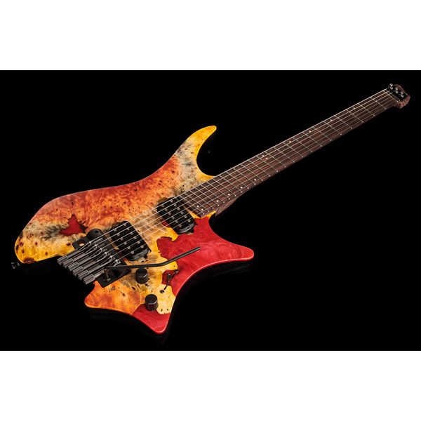 Avis guitare électrique Strandberg Boden J6 Artisan Volca Red LTD