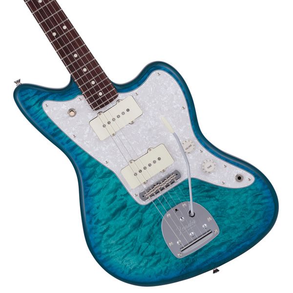 Avis sur Fender Hybrid II Jazzmaster RW Q AQM - Test guitare électrique