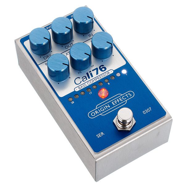 Avis sur Origin Effects Cali76 V2 Bass Compressor BL - Test pédale d'effet