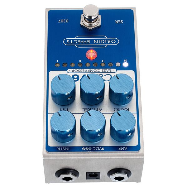 Avis sur Origin Effects Cali76 V2 Bass Compressor BL - Test pédale d'effet