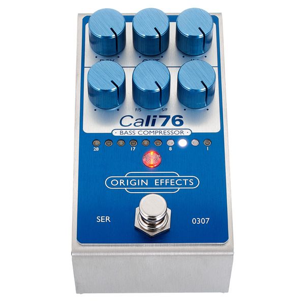 Avis sur Origin Effects Cali76 V2 Bass Compressor BL - Test pédale d'effet