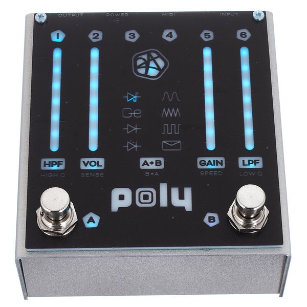 La pédale d'effet Poly Effects Josh Smith Flat V Overdrive : Notre avis