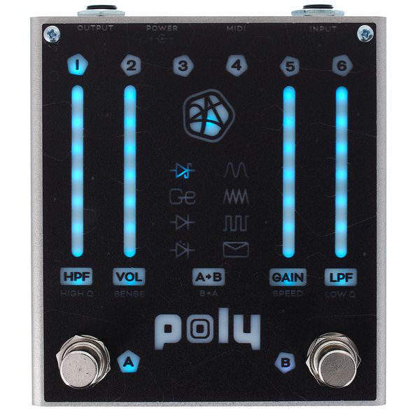 La pédale d'effet Poly Effects Josh Smith Flat V Overdrive : Notre avis