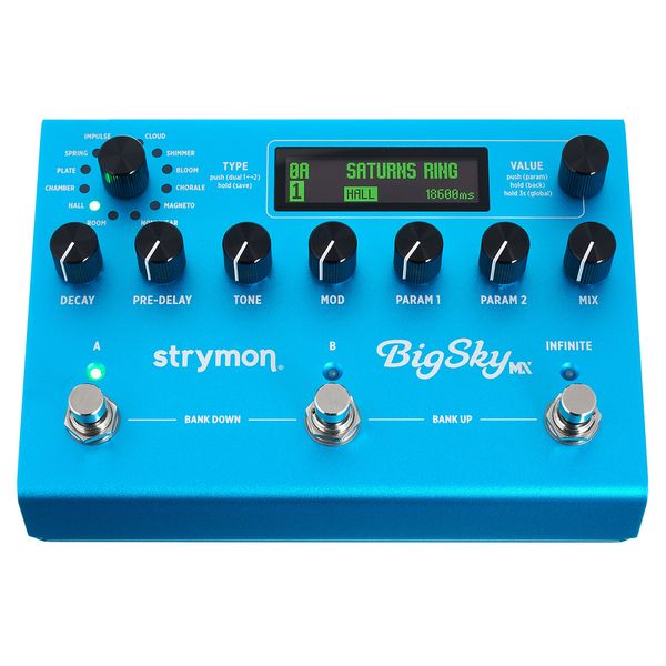 Avis pédale d'effet Strymon Big Sky MX Dual Engine Reverb