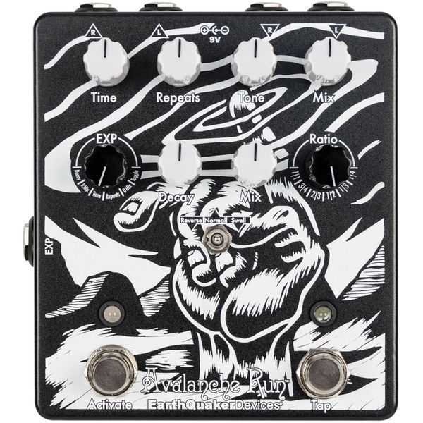 Avis sur EarthQuaker Devices Avalanche Run V2 League Ed. - Test pédale d'effet