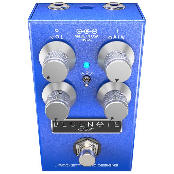 La pédale d'effet J. Rockett Audio Designs Blue Note Select : Notre avis