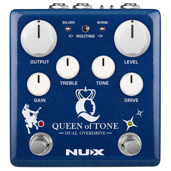 La pédale d'effet Nux Queen of Tone Overdrive : Notre avis