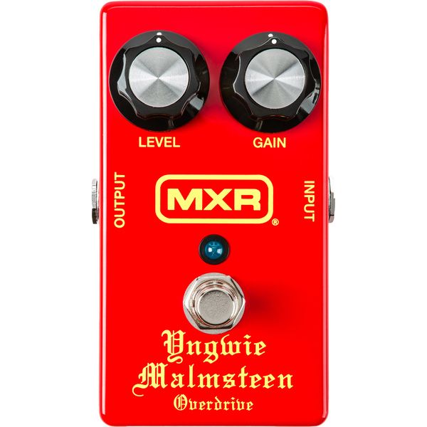 La pédale d'effet MXR Yngwie Malmsteen Overdrive Red : Notre avis