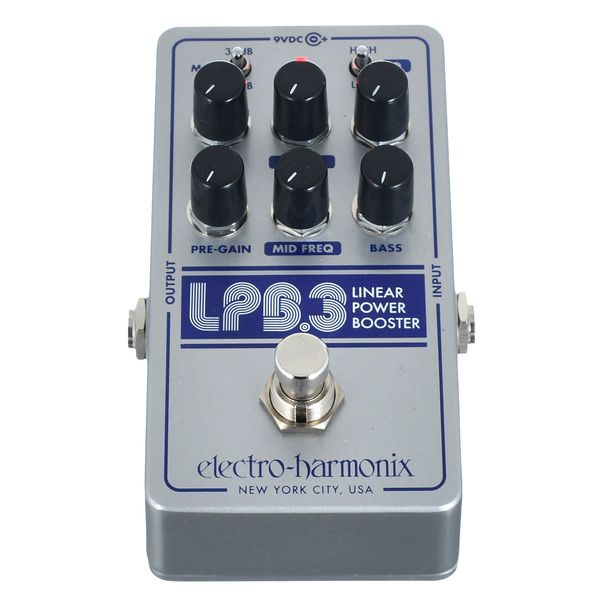 La pédale d'effet Electro Harmonix LPB-3 Boost & EQ : Notre avis