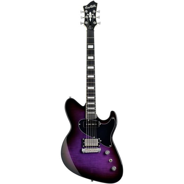 Avis guitare électrique Hagstrom Adina Purple Burst