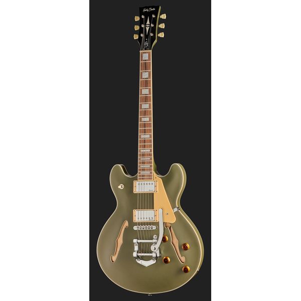 La guitare électrique Harley Benton HB-35Plus Tremolo Olive Drab : Notre avis