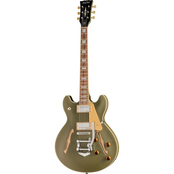 La guitare électrique Harley Benton HB-35Plus Tremolo Olive Drab : Notre avis