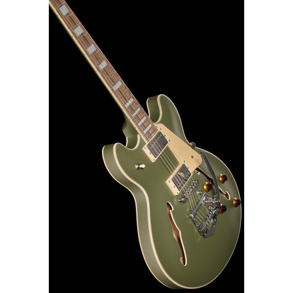 La guitare électrique Harley Benton HB-35Plus Tremolo Olive Drab : Notre avis